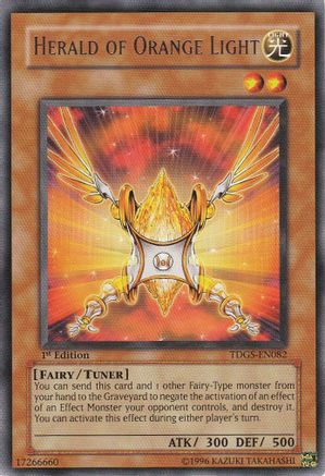 Image of Herald of Orange Light [TDGS-EN082] Rare