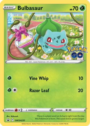 Image of Bulbasaur (SWSH231) [Sword & Shield: Black Star Promos]