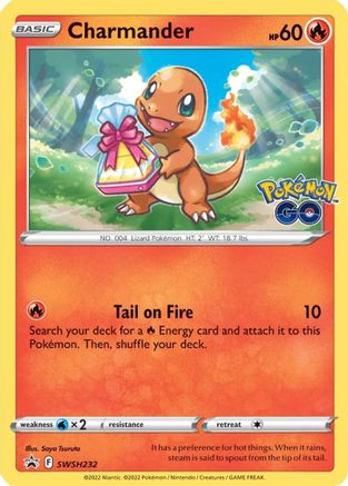 Image of Charmander (SWSH232) [Sword & Shield: Black Star Promos]