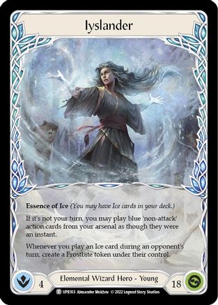 Image of Iyslander // Searing Emberblade [UPR103//UPR046] (Uprising)