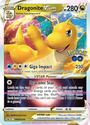 Image of Dragonite VSTAR (SWSH236) [Sword & Shield: Black Star Promos]