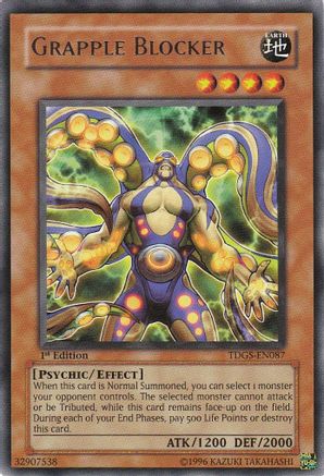 Image of Grapple Blocker [TDGS-EN087] Rare