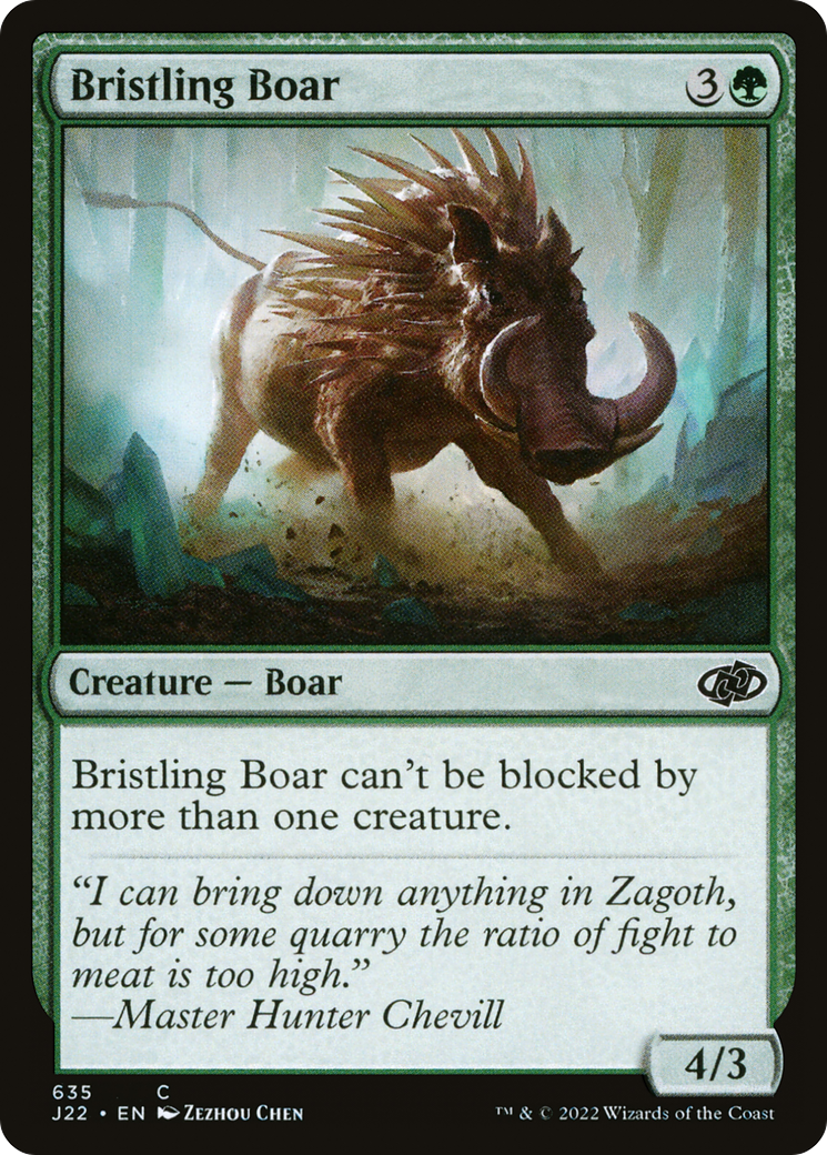 Image of Bristling Boar [Jumpstart 2022]