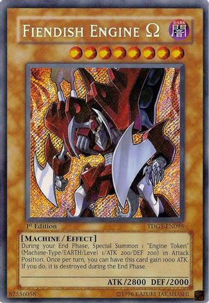 Image of Fiendish Engine Omega [TDGS-EN095] Secret Rare