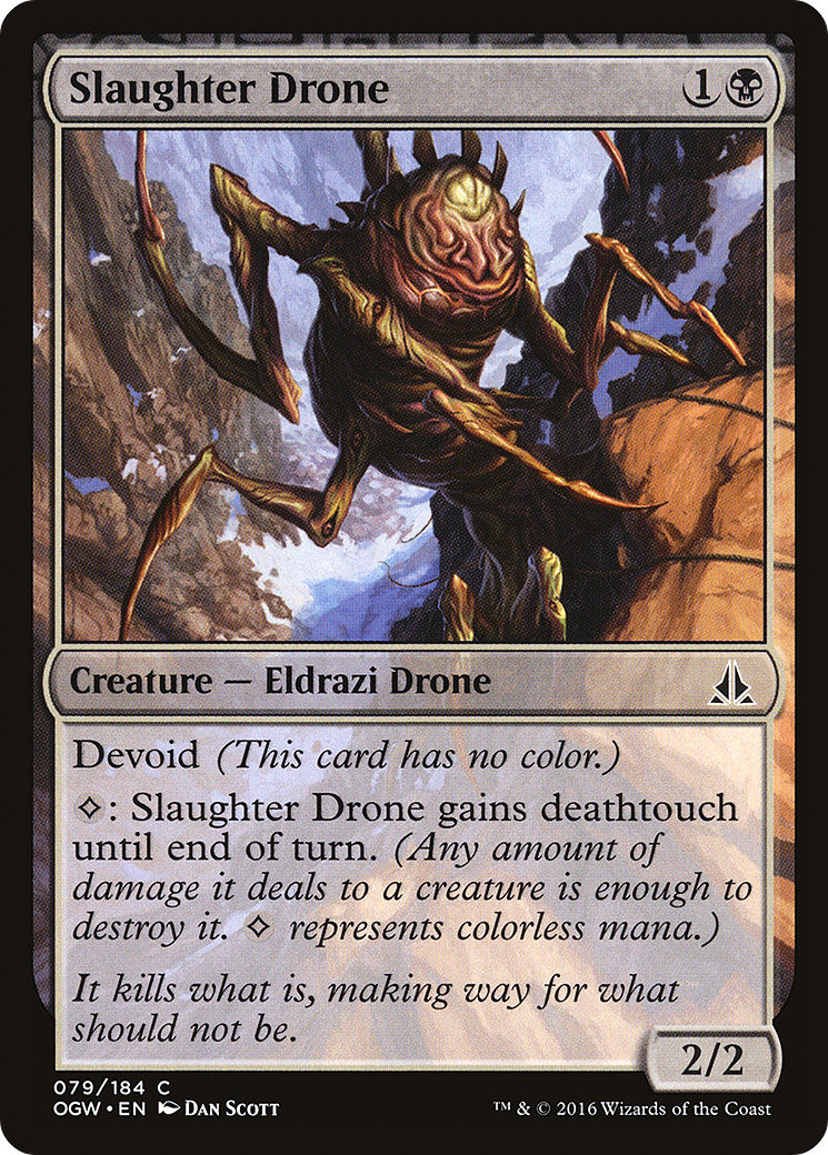 Image of Slaughter Drone [Oath of the Gatewatch]