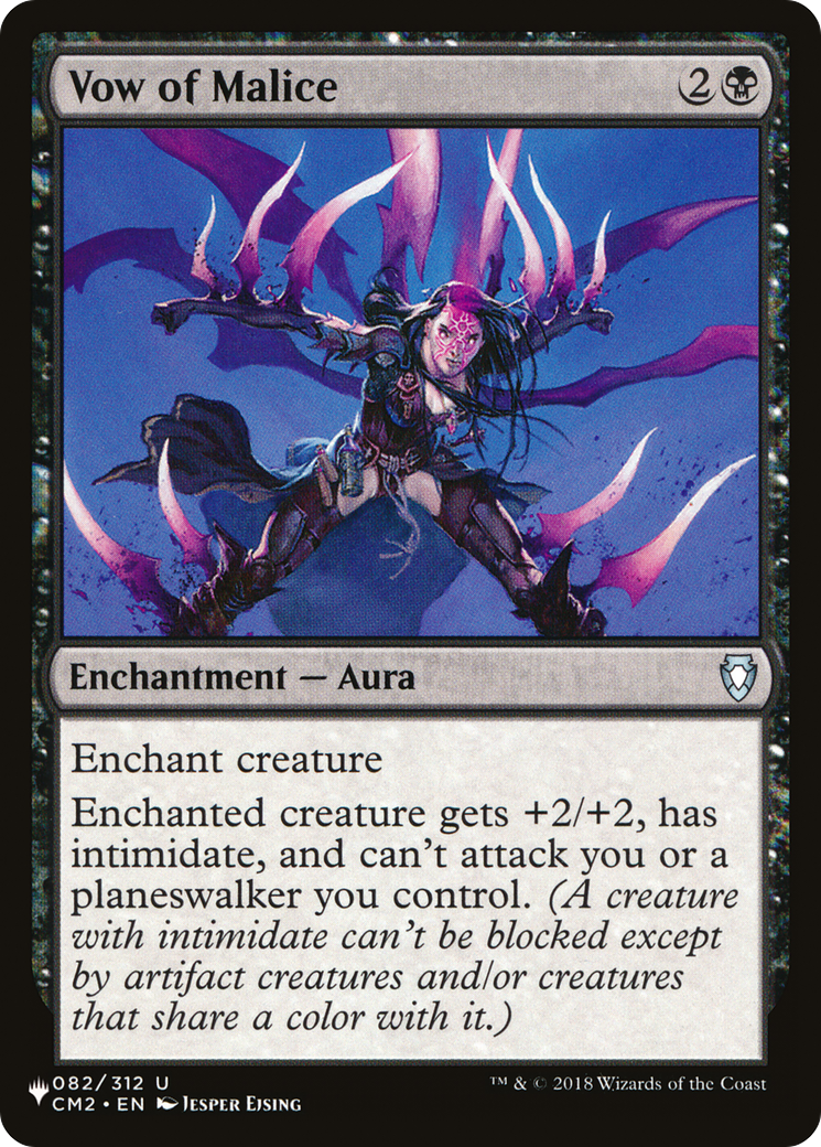 Image of Vow of Malice [The List]