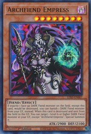 Image of Archfiend Empress [LDS3-EN007] Ultra Rare