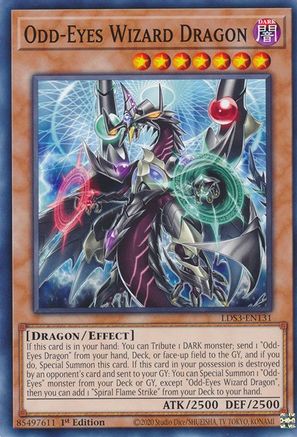 Image of Odd-Eyes Wizard Dragon [LDS3-EN131] Common