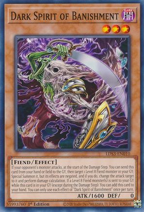 Image of Dark Spirit of Banishment [LDS3-EN010] Common