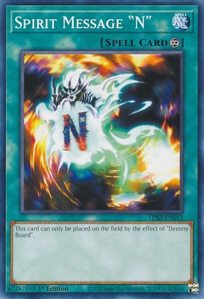 Image of Spirit Message N [LDS3-EN013] Common