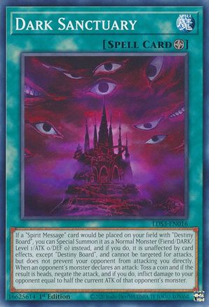 Image of Dark Sanctuary [LDS3-EN016] Common