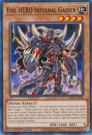 Image of Evil HERO Infernal Gainer [LDS3-EN023] Common