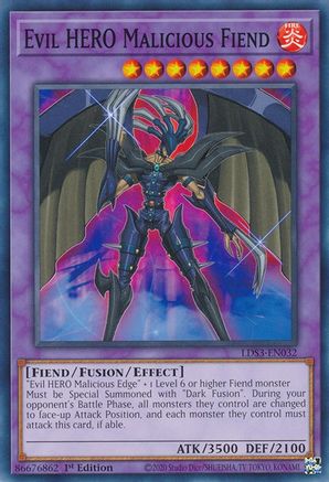 Image of Evil HERO Malicious Fiend [LDS3-EN032] Common