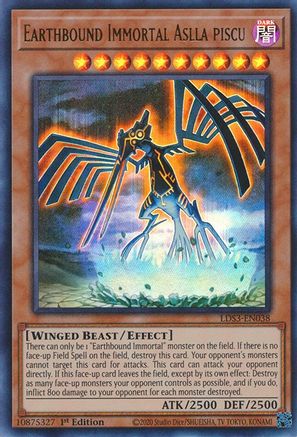 Image of Earthbound Immortal Aslla piscu [LDS3-EN038] Ultra Rare