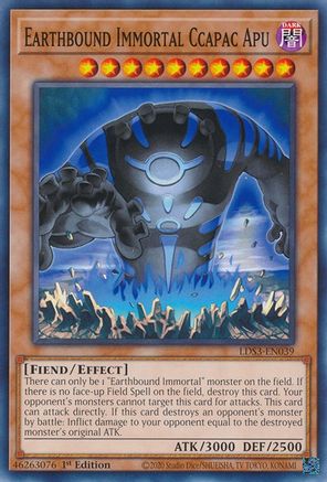 Image of Earthbound Immortal Ccapac Apu [LDS3-EN039] Common