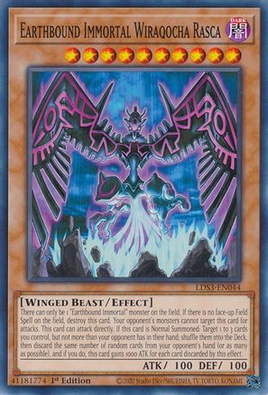 Image of Earthbound Immortal Wiraqocha Rasca [LDS3-EN044] Common