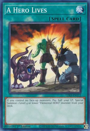 Image of A Hero Lives [LDS3-EN112] Common