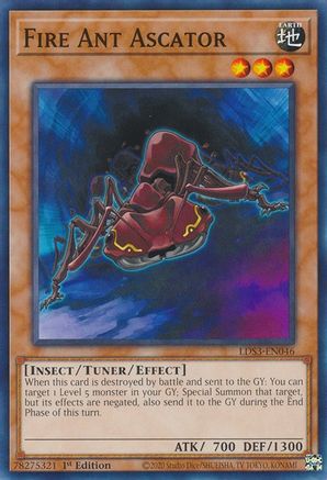 Image of Fire Ant Ascator [LDS3-EN046] Common