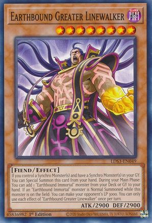 Image of Earthbound Greater Linewalker [LDS3-EN049] Common