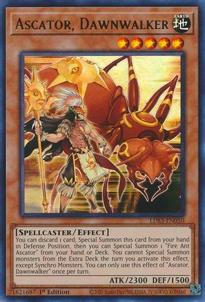 Image of Ascator, Dawnwalker [LDS3-EN050] Ultra Rare