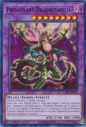 Image of Predaplant Dragostapelia [LDS3-EN075] Common