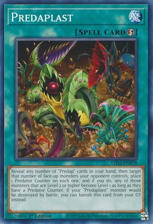 Image of Predaplast [LDS3-EN078] Common