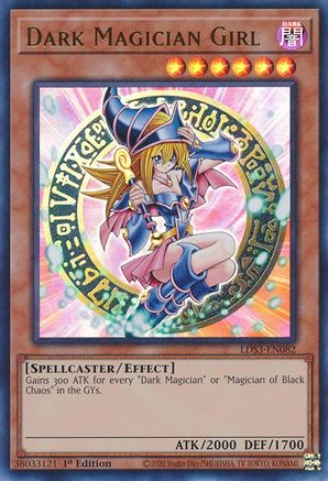 Image of Dark Magician Girl [LDS3-EN082] Ultra Rare
