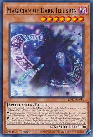 Image of Magician of Dark Illusion [LDS3-EN084] Common