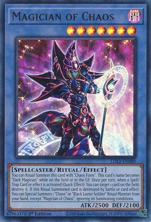 Image of Magician of Chaos [LDS3-EN089] Ultra Rare