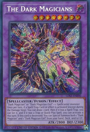 Image of The Dark Magicians [LDS3-EN090] Secret Rare
