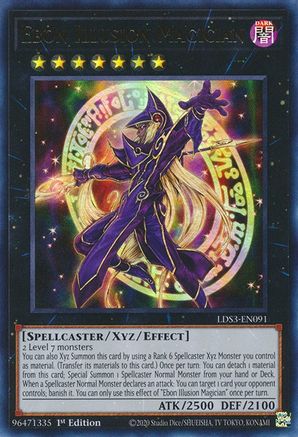 Image of Ebon Illusion Magician [LDS3-EN091] Ultra Rare