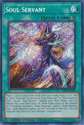 Image of Soul Servant [LDS3-EN095] Secret Rare