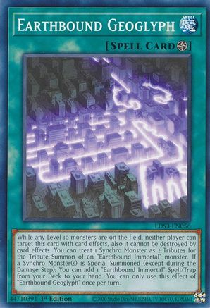 Image of Earthbound Geoglyph [LDS3-EN056] Common