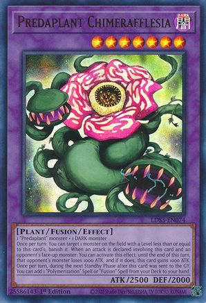 Image of Predaplant Chimerafflesia [LDS3-EN074] Ultra Rare