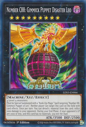 Image of Number C88: Gimmick Puppet Disaster Leo [LDS3-EN066] Common