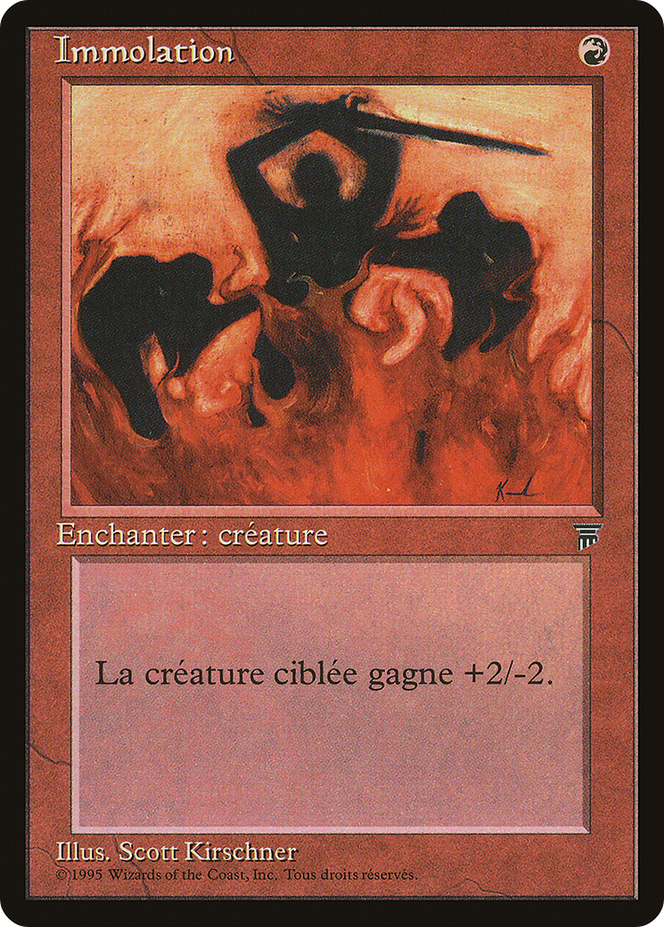 Image of Immolation (French) [Renaissance]