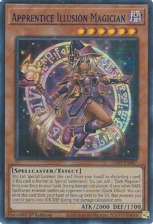 Image of Apprentice Illusion Magician (Blue) [LDS3-EN087] Ultra Rare