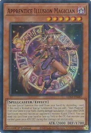 Image of Apprentice Illusion Magician (Red) [LDS3-EN087] Ultra Rare