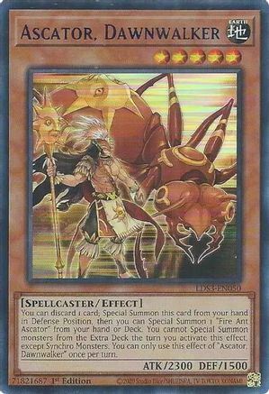 Image of Ascator, Dawnwalker (Blue) [LDS3-EN050] Ultra Rare