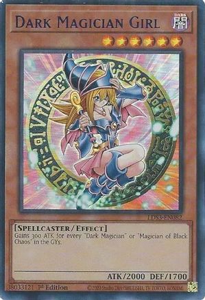 Image of Dark Magician Girl (Blue) [LDS3-EN082] Ultra Rare