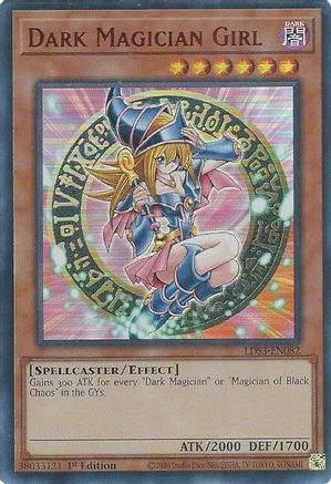 Image of Dark Magician Girl (Red) [LDS3-EN082] Ultra Rare