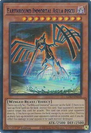 Image of Earthbound Immortal Aslla piscu (Blue) [LDS3-EN038] Ultra Rare