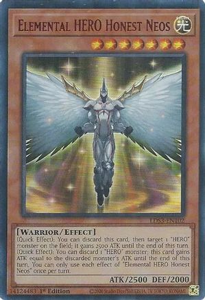 Image of Elemental HERO Honest Neos (Red) [LDS3-EN102] Ultra Rare