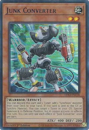 Image of Junk Converter (Blue) [LDS3-EN118] Ultra Rare