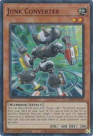 Image of Junk Converter (Red) [LDS3-EN118] Ultra Rare