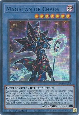 Image of Magician of Chaos (Blue) [LDS3-EN089] Ultra Rare
