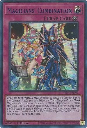Image of Magicians' Combination (Blue) [LDS3-EN099] Ultra Rare