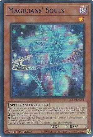 Image of Magicians' Souls (Blue) [LDS3-EN088] Ultra Rare