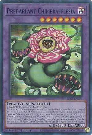 Image of Predaplant Chimerafflesia (Blue) [LDS3-EN074] Ultra Rare