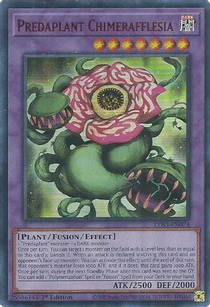 Image of Predaplant Chimerafflesia (Red) [LDS3-EN074] Ultra Rare